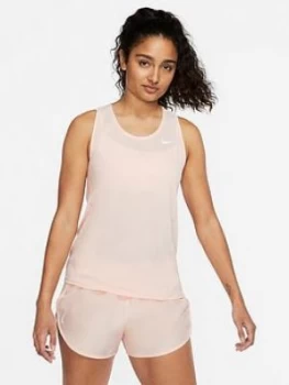 Image of Nike Running City Sleek Tank Top - Washed Coral