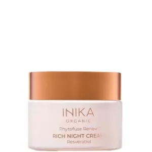 Image of INIKA Organic Phytofuse Renew Rich Night Cream 50ml