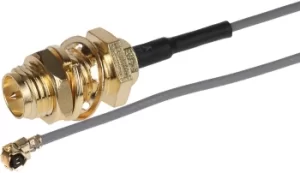 Image of Maplin IPAX/U.FL Male to SMA Female Antenna Cable (15cm)