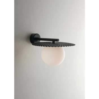 Image of Fan Europe Lighting - Fan Europe Luce_Ambiente_Design - Globe Wall Lamp, Black, G9