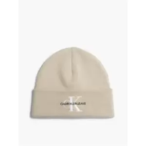 Image of Calvin Klein Jeans Mono Beanie - Beige