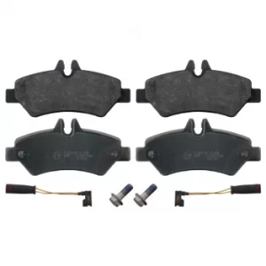 Image of Brake Pad Set 16708 by Febi Bilstein Rear Axle