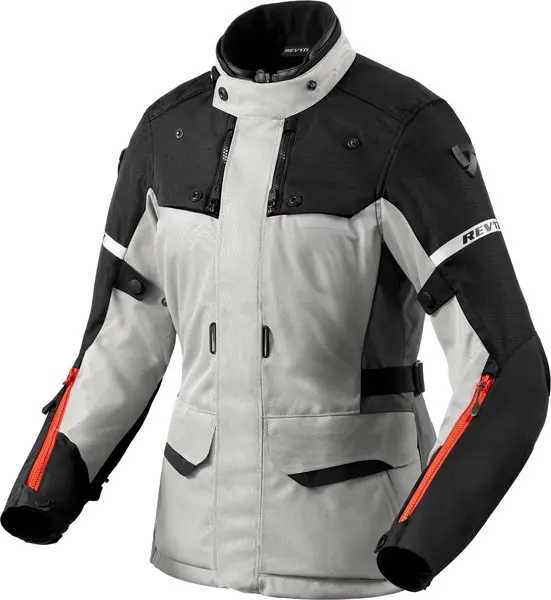 Image of REV'IT! Outback 4 H2O Jacket Lady Silver Black Size 40