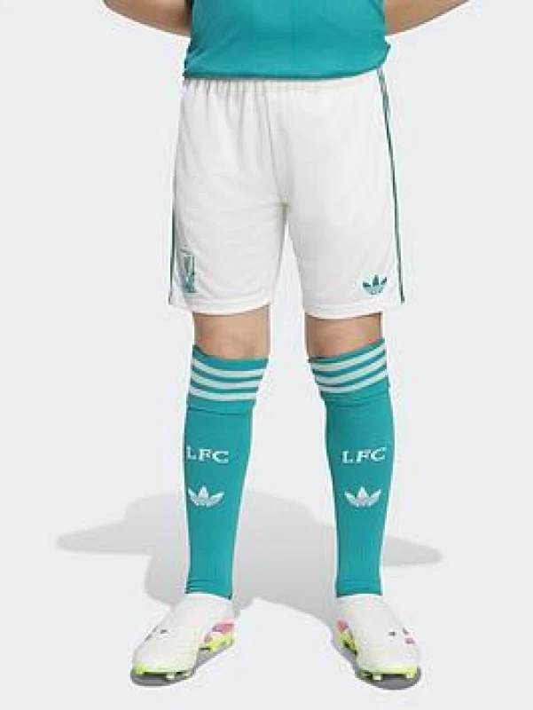 Image of Adidas Liverpool FC Third Kit Junior 2025/26 Blanc Unisex 13/14 ans JV6474