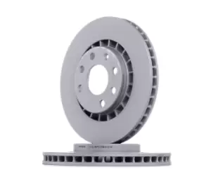 Image of ATE Brake disc OPEL,CHEVROLET,Daewoo 24.0124-0115.1 90487402,96179110,96179110 Brake rotor,Brake discs,Brake rotors 569001,569042,90295087,90487402