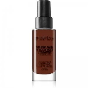 Image of Smashbox Studio Skin 24 Hour Wear Hydrating Foundation Hydrating Foundation Shade 4.6 Very Deep With Cool Undertone 30ml