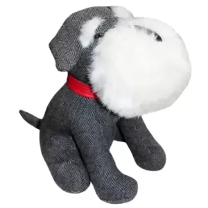 Image of Paoletti Schnauzer Dog Novelty Doorstop Polyester Sand Multi