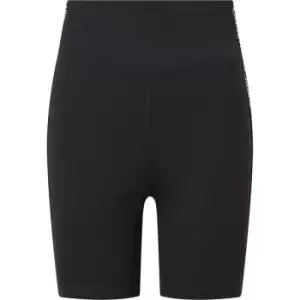Image of Calvin Klein Jeans Logo Tape Milano Cycling Shorts - Black