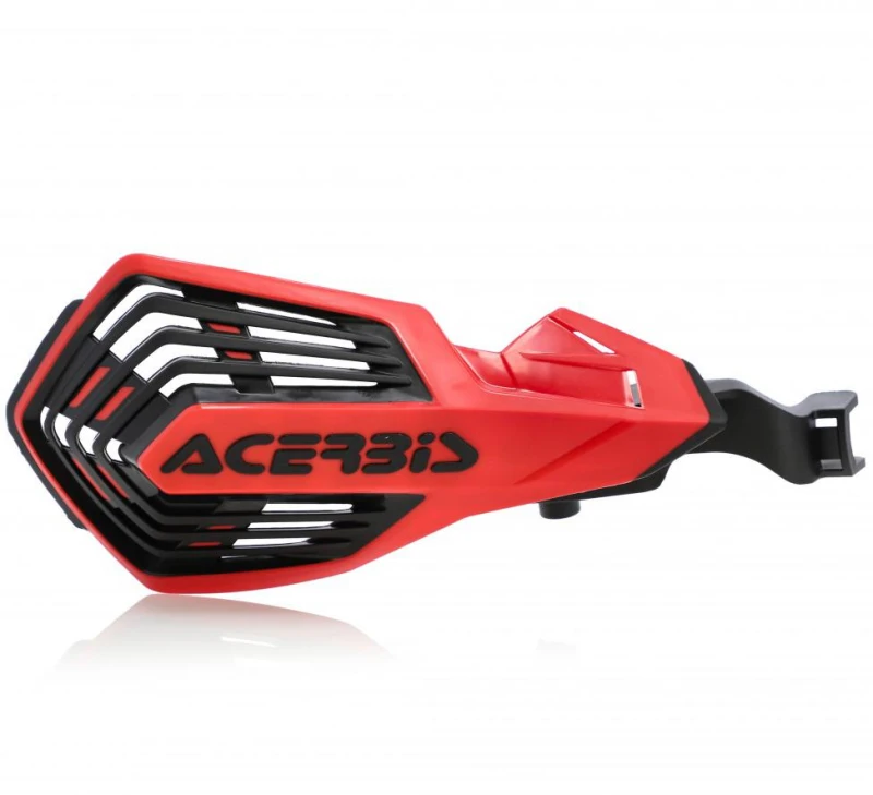 Image of 0024658.349 - Acerbis K-Future Hand Guards - Gas Gas EC 250/300 2024-2025 - Red/ Black 0024658.349