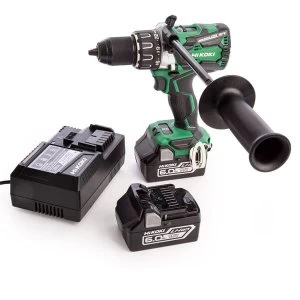 Image of HiKOKI DV18DBXL/JX 18V Brushless Combi Drill with 2 x 6.0Ah Li-Ion Batteries