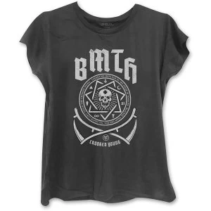 Image of Bring Me The Horizon - Crooked Young Womens Medium T-Shirt - Black