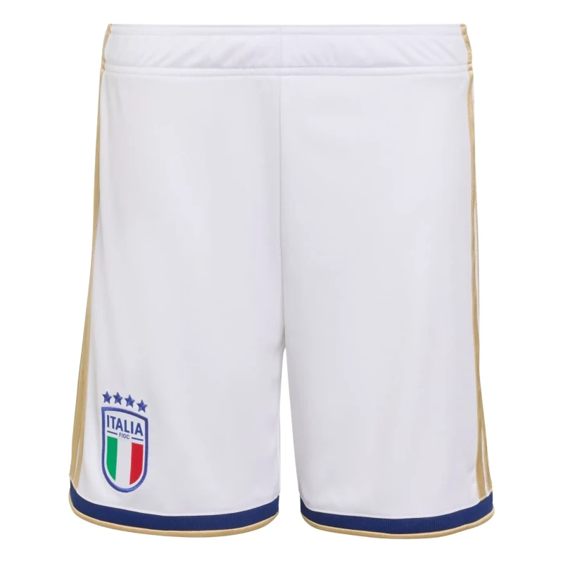 Image of Adidas Short Child's Home Italy 2025/26 Blanc Unisex 9/10 ans JY7606