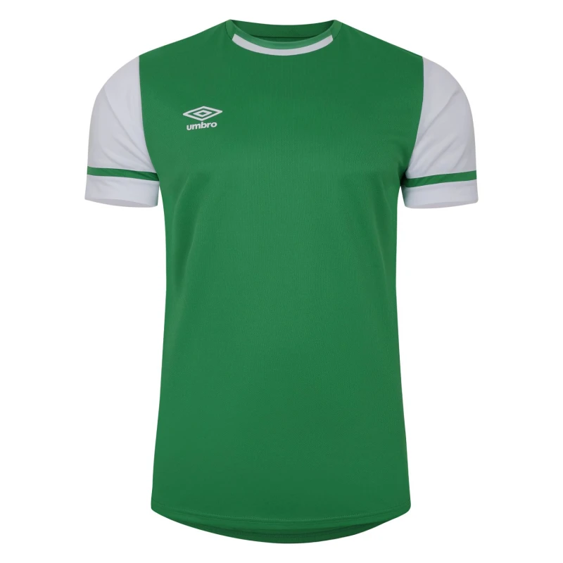 Image of Umbro Umbro Men Cavelle Jersey T-Shirt in Emerald Size: Small Emerald S Male 5063652569955