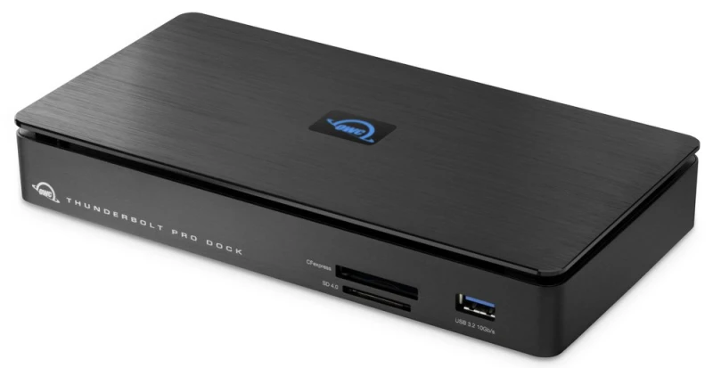 Image of OWC Thunderbolt Pro Dock Wired Thunderbolt 3 Black