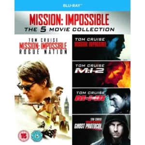 Image of Mission Impossible 1-5 Bluray