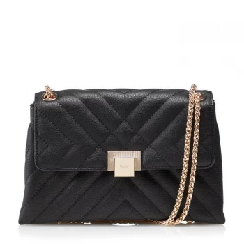Image of Dune Dorchester' Small Quilted Shoulder Bag - black