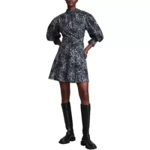 Image of AllSaints Luna Asgard Dress - Black