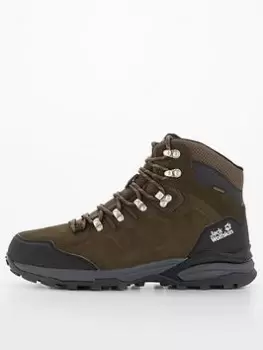 Image of Jack Wolfskin Refugio Texapore Mid - Khaki, Size 8, Men