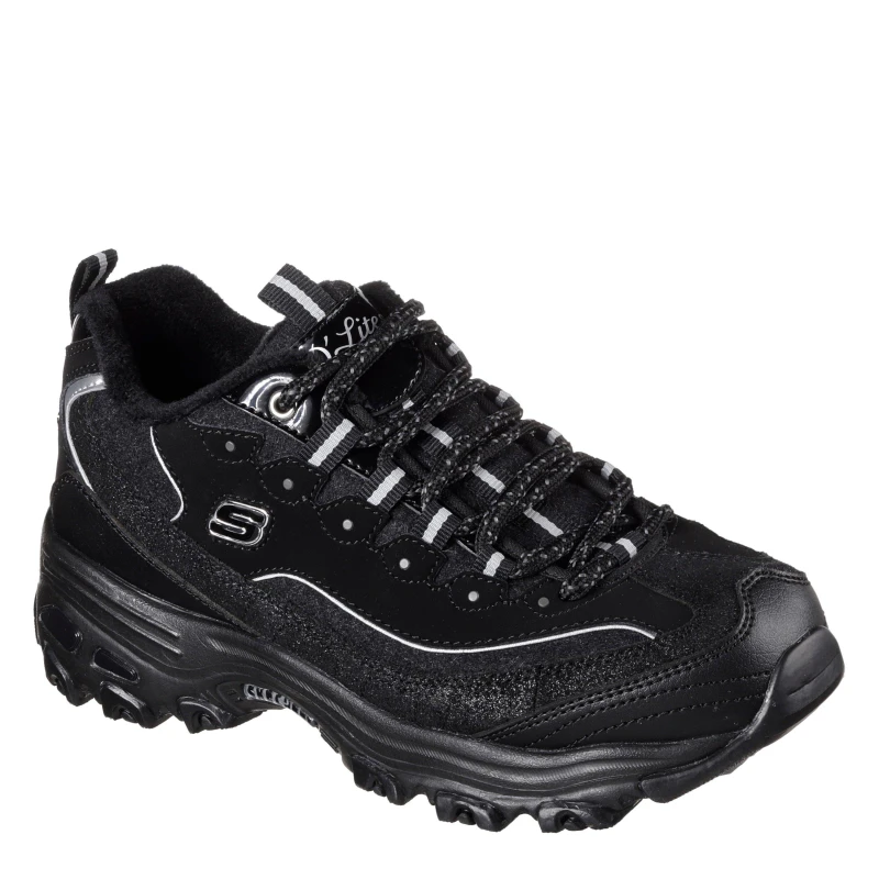 Image of Skechers DLites1 0 Black female 2 (35)