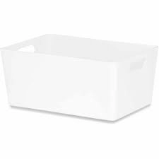 Image of Wham White Storage Studio Basket 4.02 PP Random Copolymer