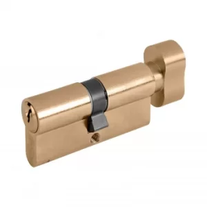 Image of Yale PKMT3030-PB 1 Star Euro Thumbturn Kitemarked Cylinder