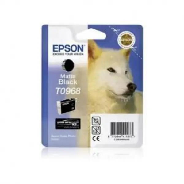 Image of Epson Epson T0968 ink cartridge Original Standard Yield Black C13T09684N10