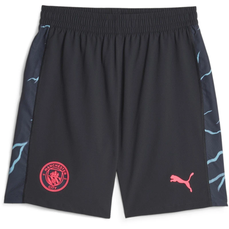 Image of Puma Mcfc Shorts Cb Promo Football Short Mens Dark Navy male S