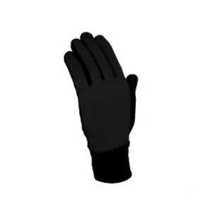 Image of Altura Microfleece Gloves In Black