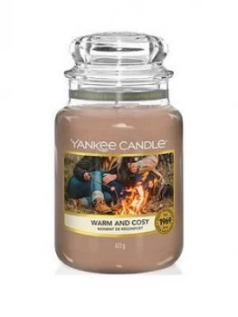 Image of Yankee Candle Campfire Nights Collection ; Warm & Cosy Classic Large Jar Candle
