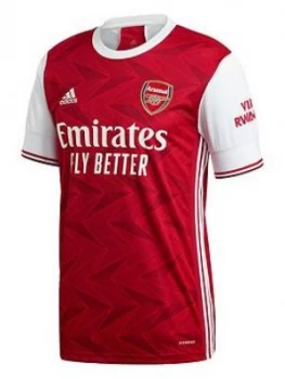 Image of Adidas Arsenal Mens 20/21 Home Shirt - Red