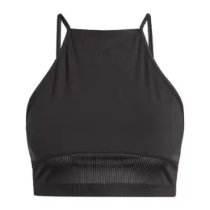 Image of adidas Training Dance Crop Tank Top Womens - Black
