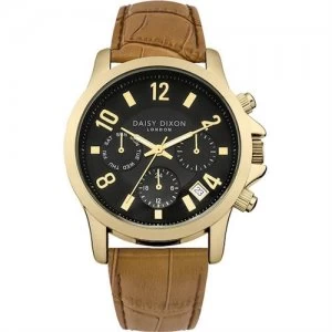 Image of Daisy Dixon Ladies Adriana Gold Plated Watch - DD002TG