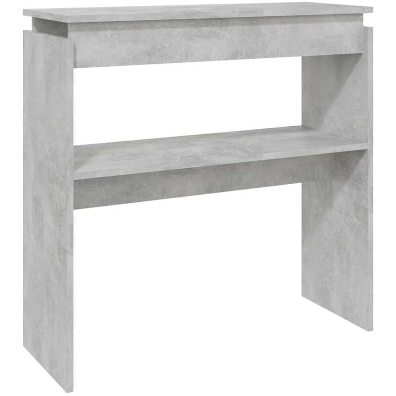 Image of VIDAXL Console Table Concrete Grey 80x30x80cm Engineered Wood Vidaxl 8720286606582