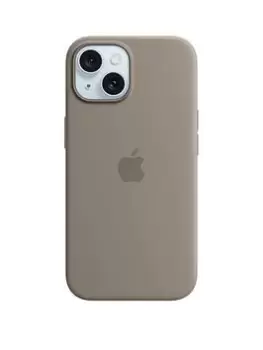 Image of Apple iPhone 15 Clay Silicone Case With Magsafe