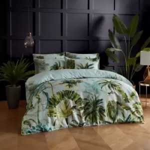 Image of Forsteriana Palms Duvet Cover Set Multi