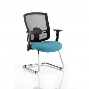 Image of Portland Cantilever Bespoke Colour Seat Teal