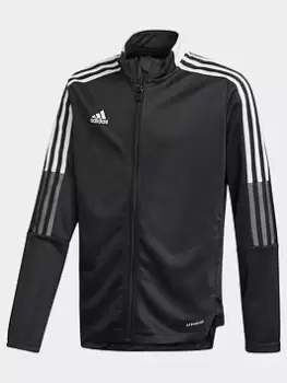 Image of Boys, adidas Tiro 21 Track Top, Dark Blue, Size 5-6 Years
