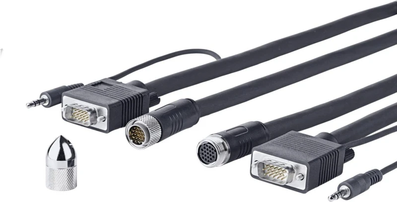 Image of Vivolink PROVGASCW15 VGA cable 15 m VGA (D-Sub) Black