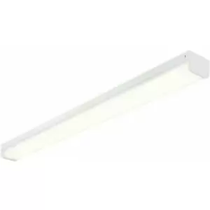 Image of 4 Foot LED Ceiling Strip Light - 57W Twin Cool White LED - Office Batten