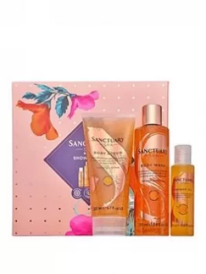 Image of Sanctuary Spa Shower Trio, Orange, Women