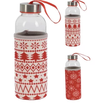 Image of The Spirit Of Christmas Spirit Of Christmas Glass Bottle - 2 Assorted