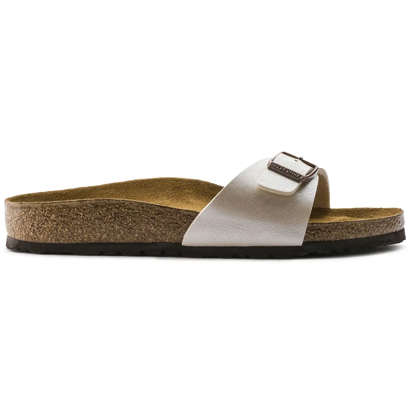 Image of Birkenstock Madrid Single Strap Mules White Women 39 (5.5 to 6);38 (5);37 (4)