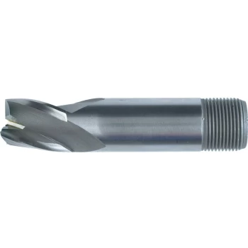 Image of 13.00MM HSS-Co 8% 3 Flute Threaded Shank Slot Drills - Uncoated - Swisstech