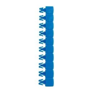 Image of Plain Arrow Security Seals Blue Pack of 1000 S4B