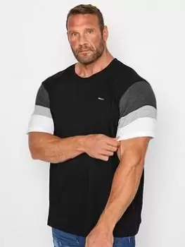 Image of BadRhino Sleeve Cut & Sew T-Shirt - Multi, Size 2XL, Men