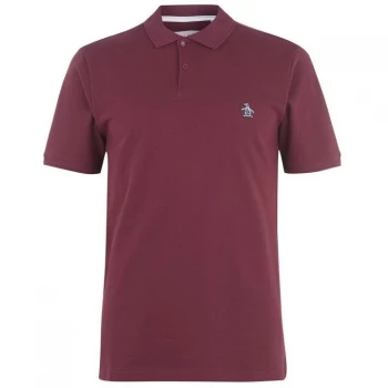 Image of Original Penguin Original Short Sleeve Polo Shirt - Tawny Port
