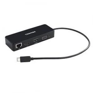 Image of Dynabook USB-C to HDMI/VGA Travel Adapter