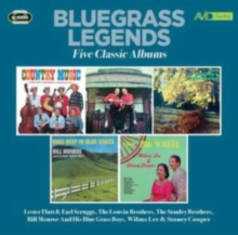 Image of Bluegrass Legends: Five Classic Albums CD / Album