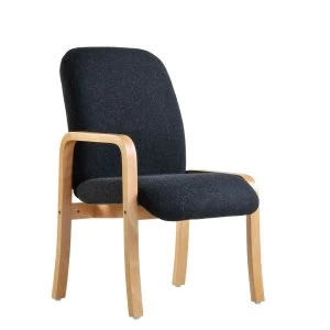 Image of Dams Yealm Right Arm Reception Chair - Charcoal