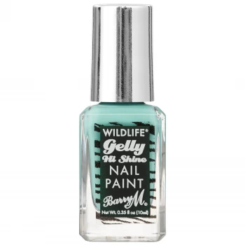 Image of Barry M Cosmetics Wildlife Nail Paint 10ml (Various Shades) - Wild Mint